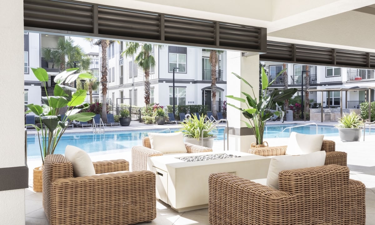 Lounge Space by Pool